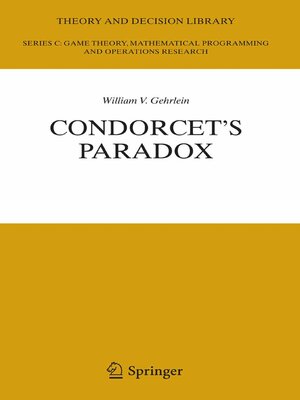 cover image of Condorcet's Paradox